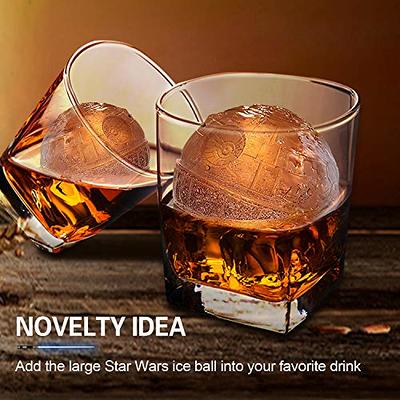 2x Silicone Ice Cube Tray Death Star Ice Mold Ball Maker Silicone Ice Cube  Mold