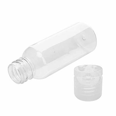 Empty Clear Plastic Bottles 2 Oz, Small Travel Bottles Set, Refillable  Bottles with Flip Caps, TSA Approved. PERFECT USE AS REFILLABLE HAND  SANITIZER