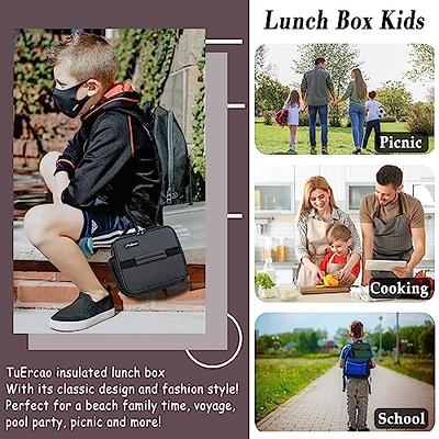 Lunch Bag Insulated Waterproof Adult Kids Reusable School Picnic Food Store  Bags