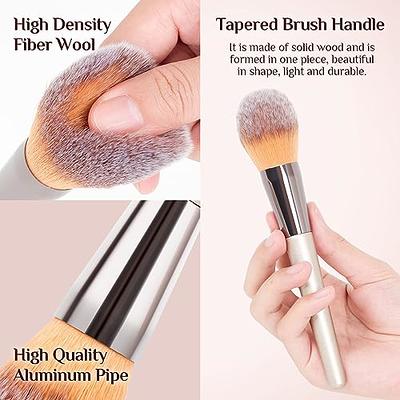 EasYoung Travel Makeup Brush Pouch Sets, 1PCS Magnetic Anti-Fall Out  Silicone Portable Cosmetic Brushes Holder + 6PCS Makeup Brushes - Yahoo  Shopping