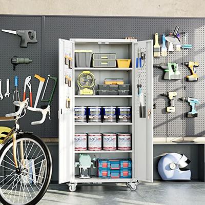  METALTIGER Metal Storage Cabinet - Multifunctional