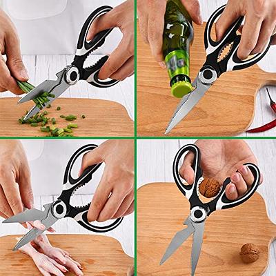 2-pack Kitchen Shears, Heavy Duty Meat Scissors Poultry Shears