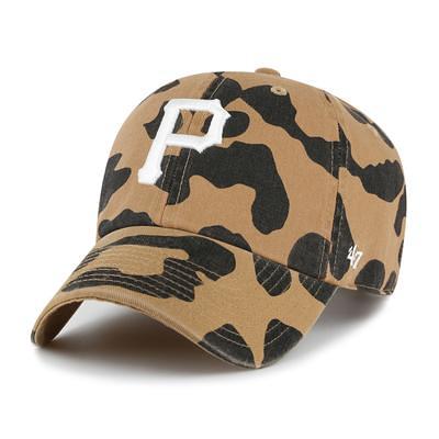 47 Men's Pittsburgh Pirates Camo Clean-Up Adjustable Hat