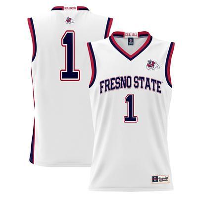 Boise State Broncos Nike Men's #1 Basketball Game Jersey (White)