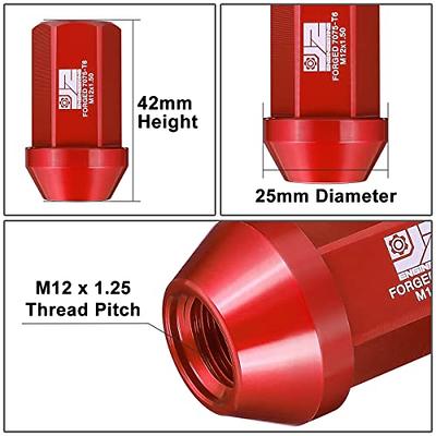 J2 Engineering J2-LN-T7-038-15-RD M12 x 1.5 T6-7075 Aluminum 42mm