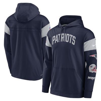 Philadelphia Eagles Nike Sideline Athletic Stack Performance Pullover Hoodie  - Gray