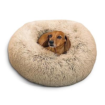 The Original Calming Dog Bed, Shag Fur, 23 x 23