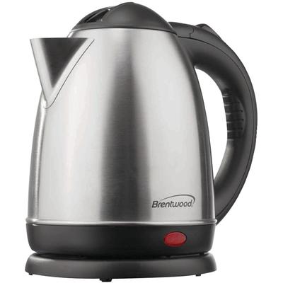 Gibson Spring 10-Cup Silver Stainless Steel Whistling Kettle 98586550M -  The Home Depot