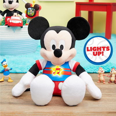 Disney Baby 11-inch Hide-and-Seek Mickey Mouse Interactive Plush, Kids Toys  for Ages 09 Month by Just Play