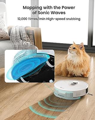 LuBlueLu LASER LIDAR Robot Vacuum with Mop & Advanced Mapping