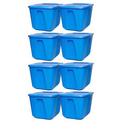 IRIS 12-Pack Stack and Pull Plastic Storage Box Small 1.4-Gallons