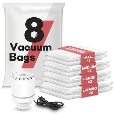 Vacuum Sealed Clothing Travel Bag Compact Storage x20