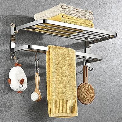 Towel Racks for Bathroom, Towel Holder for Bathroom Wall, 304 Stainless  Steel Towel Rack Wall Mounted for Storing Towels, Robes, Bathroom Towel  Rack