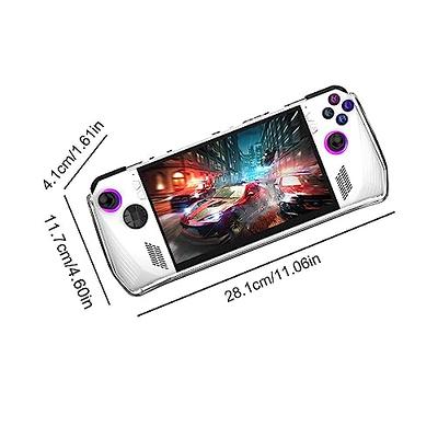 Compatible with Rog Ally Handheld Case | Non-Slip Soft Silicone Protective  Case Protector | Game Console Skin Cover with 4 Thumb Grips for Rog Ally