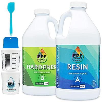 ArtResin - Epoxy Resin - Clear - Non-Toxic - Starter Combo Pack - 32oz (16  oz Resin + 16 oz Hardener) (946ml) : Arts, Crafts & Sewing 
