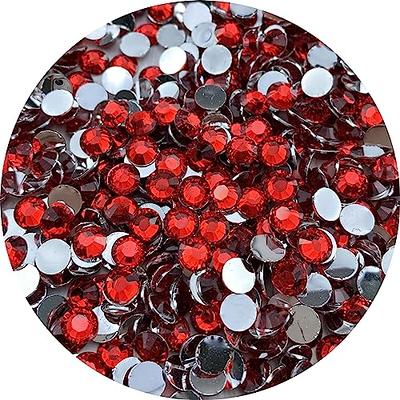 Briskbloom 1000PCS 6mm Resin Flatback Rhinestone, Red/Siam AB Color  Flatback Jelly Resin Rhinestones for Mugs, Bottles, Tumblers, Craft  Decoration