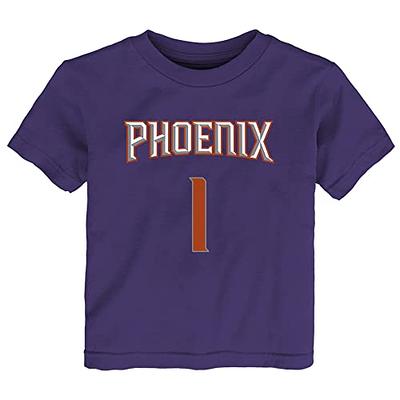NBA Infants Toddler Team Color Alternate Game Time Name and Number Player T- Shirt (2T, Devin Booker Phoenix Suns Purple Home) - Yahoo Shopping