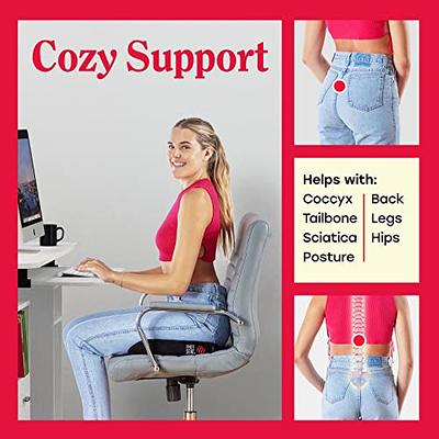 Aurora Health & Beauty Memory Foam Coccyx Seat Cushion