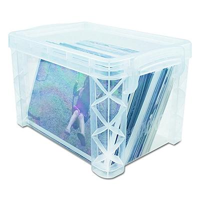 Advantus Super Stacker Pencil Box - Clear