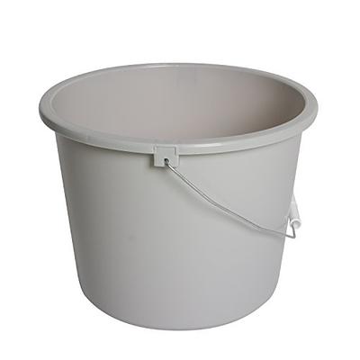 Commode Bucket with lid and Handle, Gray (10 Quart / 2.5 Gallon Capacity),  Grey, 2.5 Gallon (Full Pail) - Yahoo Shopping