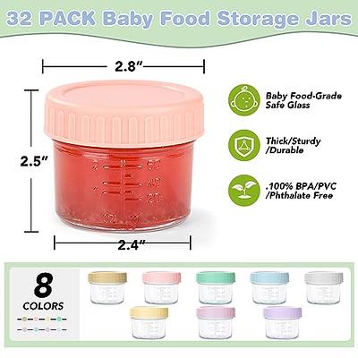 Leakproof Baby Food Storage - Small Plastic Containers with Lids