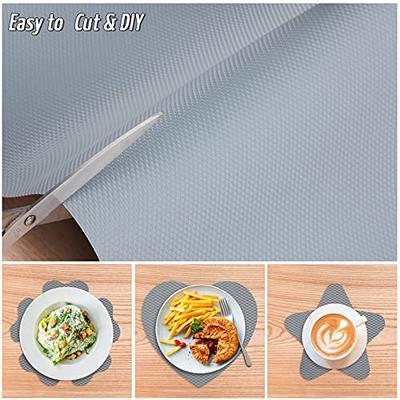 Anoak Shelf Liner Cabinet Liner, Non Adhesive Drawer Liner, Washable 12  Inch x 10 FT(120 Inch) Waterproof Durable Non-Slip Shelf Liner for Kitchen,  Drawer, Refrigerator 