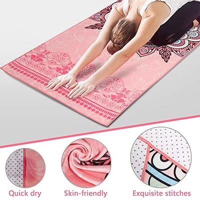 Dry Non-slip Moisture Wicking Foldable Yoga Blanket Mat Sweat