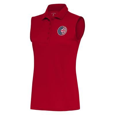 Dick's Sporting Goods Antigua Women's Chicago Cubs Blue Tribute Sleeveless  Polo