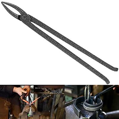 Blacksmith Tongs Forging Metal Working Tong Set. Flat Jaw