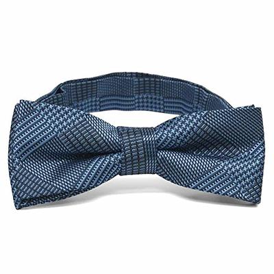 TieMart Red Band Collar Bow Tie