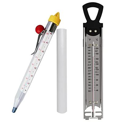 Candy & Deep Fry Thermometer, Stainless Steel, 12-In.