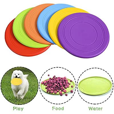 Bvrbaory 6 Pack Dog Flying Disc,Dogs Training Interactive Toys,Puppy Flyer Toy  Dog Flyer,Lightweight Soft Floating Saucer for Small Medium Dog Outdoor  Sport,Safe on Teeth - Yahoo Shopping