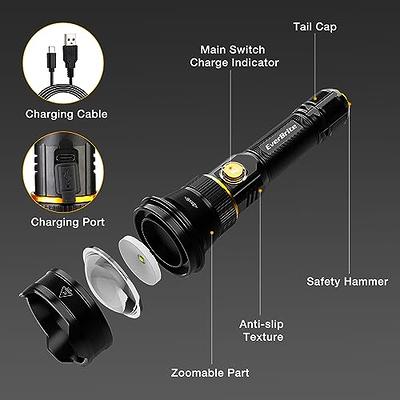 1000 Lumen - Adjustable Beam Flashlight - Survival Pro Shop