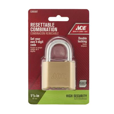 Master Lock 1-5/16 inch Set Your Own Resettable Numeric