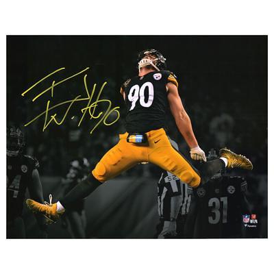 T.J. Watt Pittsburgh Steelers 24.25'' x 35.75'' Framed Association Players  Only Poster