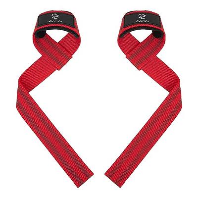 Forge Force Double Layer Leather Weight Lifting Wrist Straps for Exercise, Deadlifting, Barbells, Powerlifting, Wide Neoprene Padding Enhanced Grip