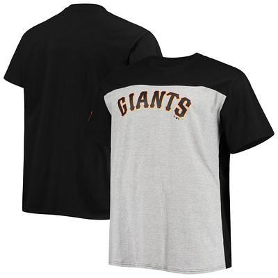 Men's Fanatics Branded Black/Heathered Gray San Francisco Giants Big & Tall  Colorblock T-Shirt - Yahoo Shopping