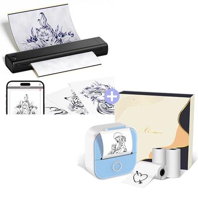 Tattoo Stencil Printer-BIOMASER Tattoo Transfer Printer Machine Tattoo  Copier Drawing Thermal Stencil Maker with 20 Tattoo Transfer Papers - Yahoo  Shopping