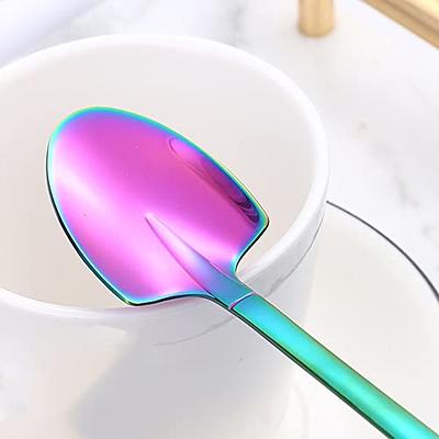 10pcs Plastic Measuring Spoons Set Teaspoon Sugar Scoop Cake