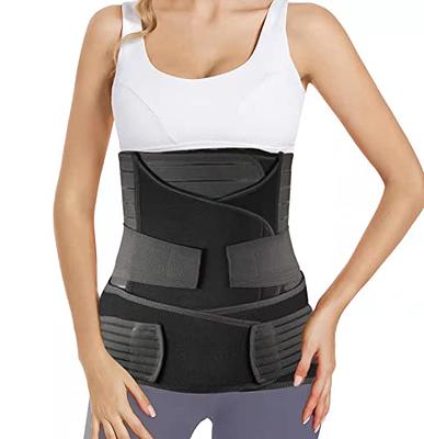 3 in 1 Abdominal Binder Postpartum Belly Wrap & Hip Belt, Pelvis & Back  Support