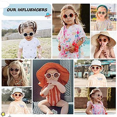  CAXMAN Kids Clip On Sunglasses for Boys and Girls