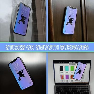 Silicone Suction Phone Case Adhesive Mount - Hands-Free, Strong Grip Holder  for Selfies and Videos - Durable, Easy to Use - iPhone and Android