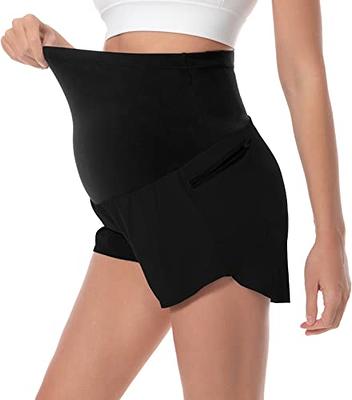 Foucome Maternity Quick-Dry Shorts Over The Belly Summer Lounge