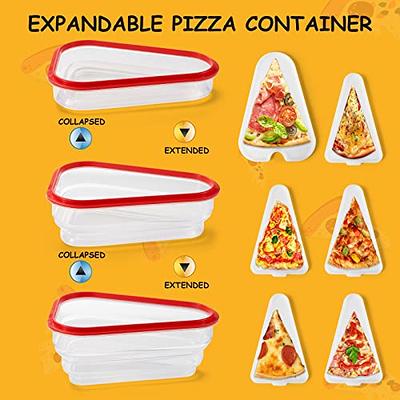 Foldable Triangular Pizza Slice Container Kitchen Tools Reusable