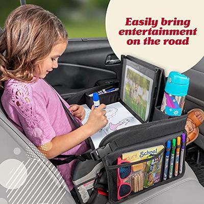 PILLANI Kids Travel Tray for Car - Car Seat Tray for Kids Travel, Car Trays  for Kids