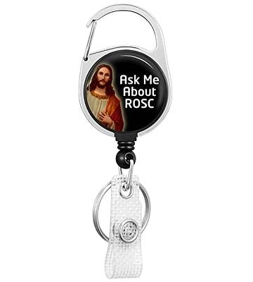  Badge Reels Holder Retractable Keychain Heavy Duty