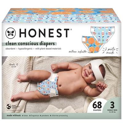 The Honest Company Clean Conscious Disposable Diapers Giraffes