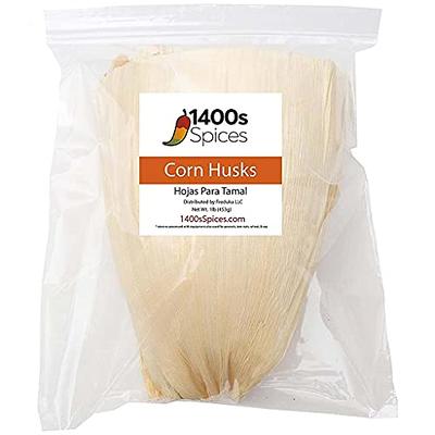 Natural & Premium Dried Corn Husk For Tamale Wrappers, 1 LB