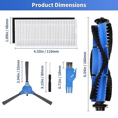  JJ Neumann Replacement Parts Accessories Compatible with Yeedi  K700 Robot Vacuum Cleaner Filters, Brushes, Mops