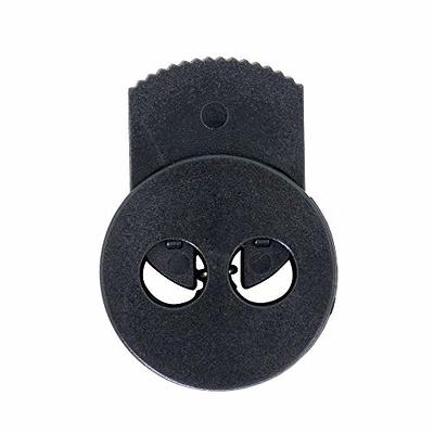 E-outstanding 10PCS Plastic Toggle Stopper Wheeled Cord Lock Paracord  Drawstrings Clothing, Black - Yahoo Shopping